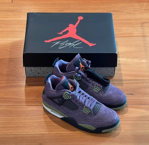 EM Sneakers Jordan 4 Retro Canyon Purple reviewed by