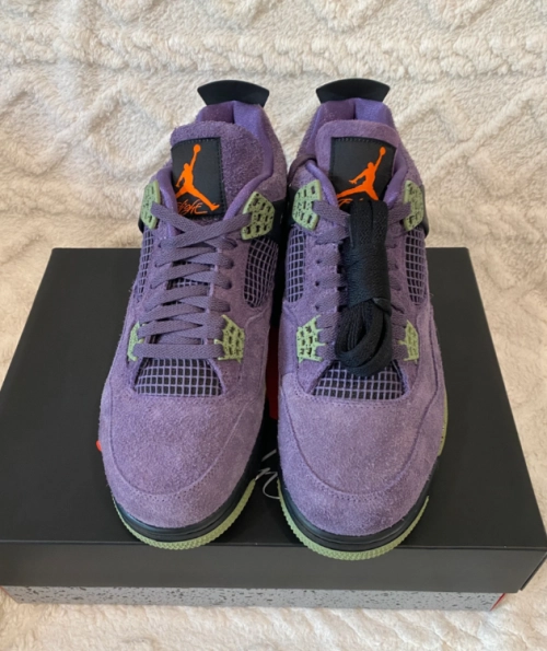 EM Sneakers Jordan 4 Retro Canyon Purple reviewed by