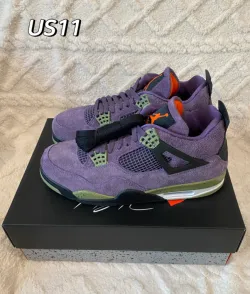 EM Sneakers Jordan 4 Retro Canyon Purple review Soo Woo 02