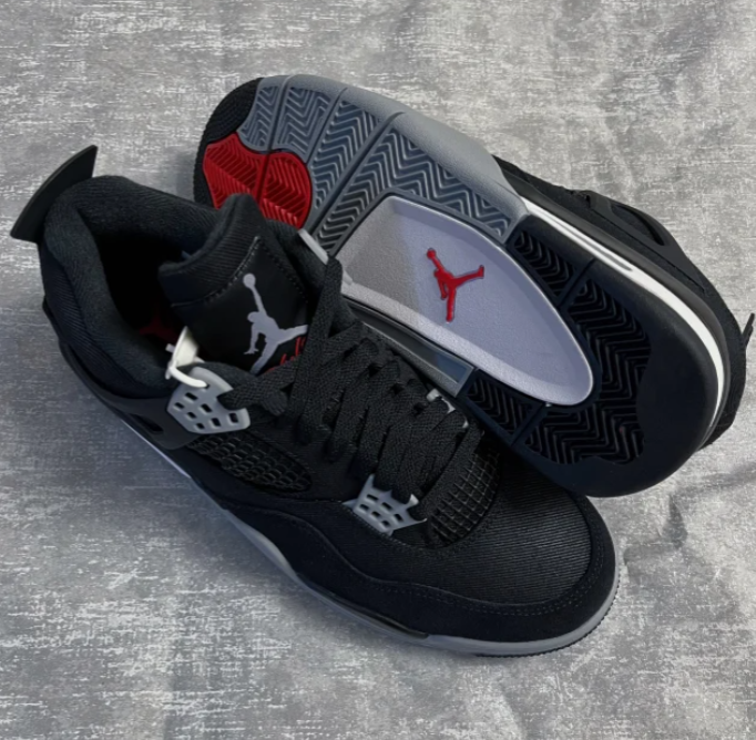 EM Sneakers Jordan 4 Retro SE Black Canvas review 0