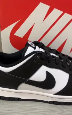 EM Sneakers Nike Dunk Low Retro White Black Panda review Kpp Doo