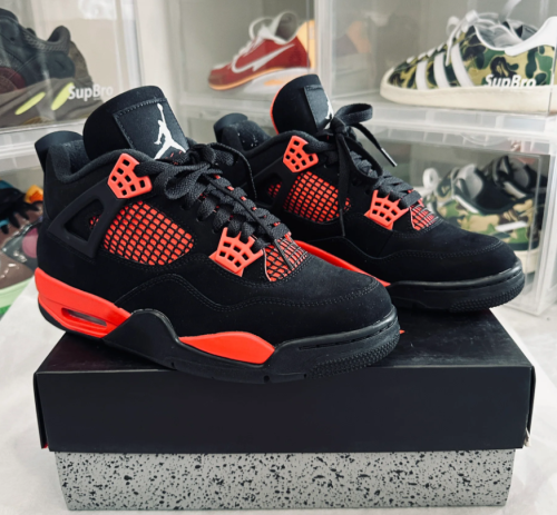 EM Sneakers Jordan 4 Retro Red Thunder review 