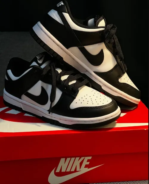 EM Sneakers Nike Dunk Low Retro White Black Panda review 