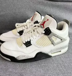 EM Sneakers Jordan 4 Retro White Cement (2016) review A M