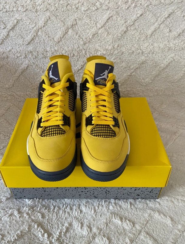 EM Sneakers Jordan 4 Retro Lightning (2006) review V J 01