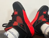 EM Sneakers Jordan 4 Retro Red Thunder review 0