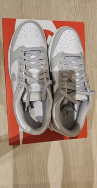 EM Sneakers Nike Dunk Low Grey Fog review 0