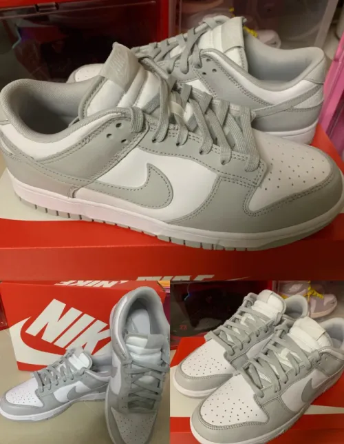 EM Sneakers Nike Dunk Low Grey Fog review 