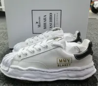 EM Sneakers Mihara Yasuhiro Blakey OG Sole Leather Low White NO.702 review 0