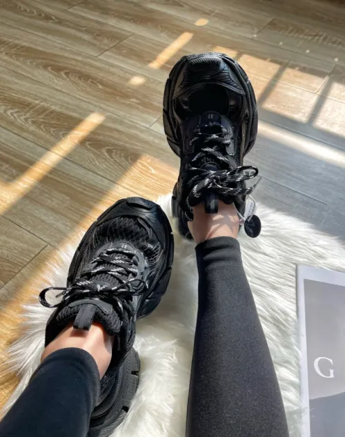EM Sneakers Balenciaga 3XL Black and White review 