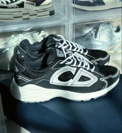 EM Sneakers Dior B30 Black review K W 01