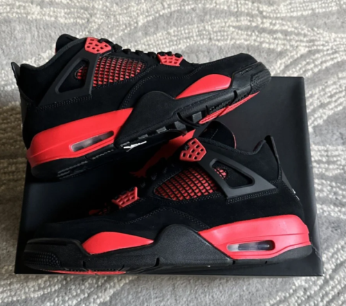 EM Sneakers Jordan 4 Retro Red Thunder review 