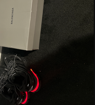 EM Sneakers Balenciaga Track LED Black review Dnile liny