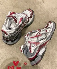 EMSneakers Balenciaga Runner White Wine Red review 0