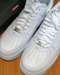 EM Sneakers Nike Air Force 1 Low"Supreme White" review C D