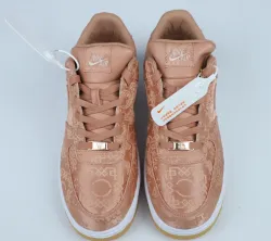 EM Sneakers Nike Air Force 1 Low CLOT Rose Gold Silk review jajgala