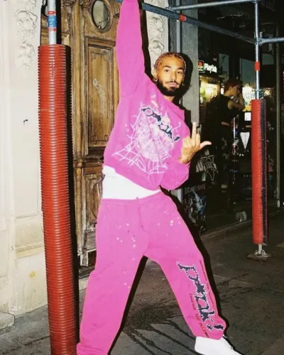 EM Sneakers Sp5der P*NK Hoodie Pink review ygaajk