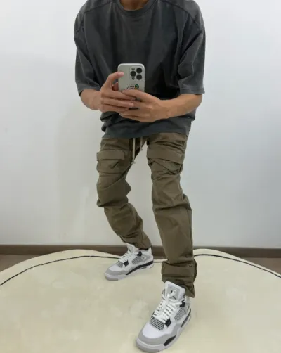 EM Sneakers Jordan 4 Retro Military Black review Tjsf