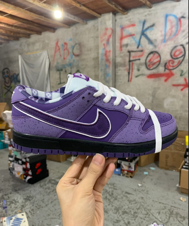 EM Sneakers Nike SB Dunk Low Concepts Purple Lobster review 0