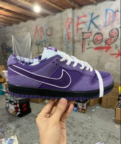 EM Sneakers Nike SB Dunk Low Concepts Purple Lobster review bafs