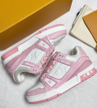 EM Sneakers Louis Vuitton Trainer Rose Pink review 0