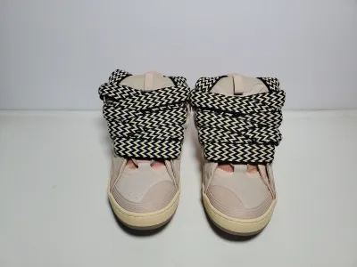 EM Sneakers Lanvin Leather Curb Pink review Agatha