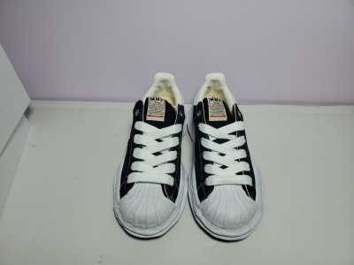 EM Sneakers Mihara Yasuhiro Blakey OG Sole Canvas Low Black No Logo NO.703 review luakbk 01
