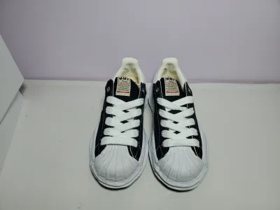 EM Sneakers Mihara Yasuhiro Blakey OG Sole Canvas Low Black No Logo NO.703 review luakbk 01