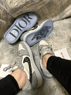 EM Sneakers Jordan 1 Retro Low Dior review Rodney