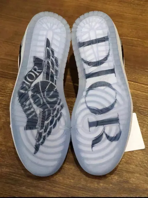 EM Sneakers Jordan 1 Retro Low Dior review 