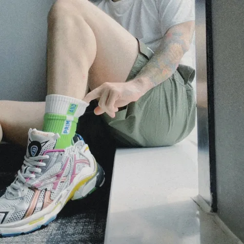EMSneakers Balenciaga Runner Silver Purple review 