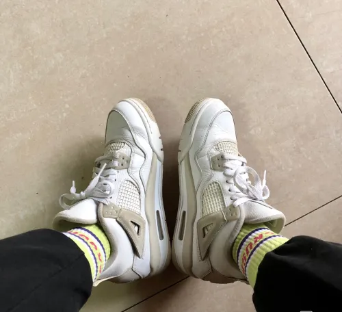 EM Sneakers Jordan 4 Retro Sand (2017) review 