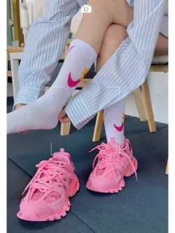 EM Sneakers Balenciaga Track Plum Red(Without LED) review ‌‌Eve‌
