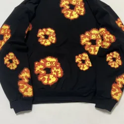 EM Sneakers Denim Tears x Offset Wreath Hoodie Black review Syrus Ellis