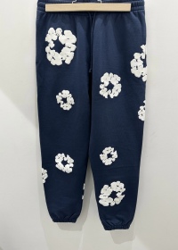 EM Sneakers Denim Tears The Cotton Wreath Sweatpants Navy review 0