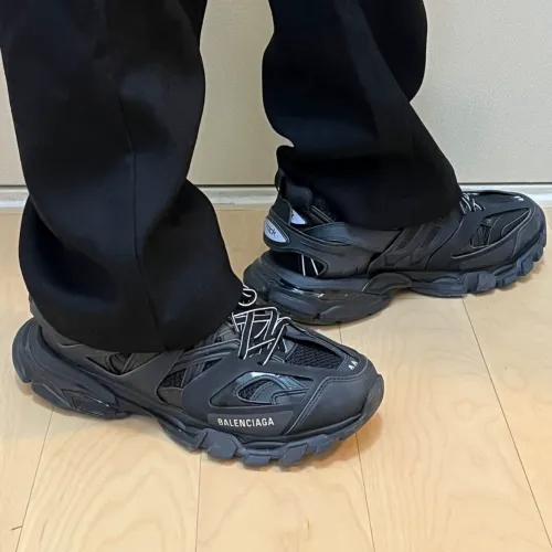EM Sneakers Balenciaga Track Black(Without LED) review 