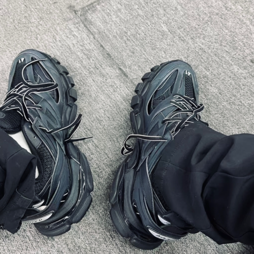 EM Sneakers Balenciaga Track Black(Without LED) review 