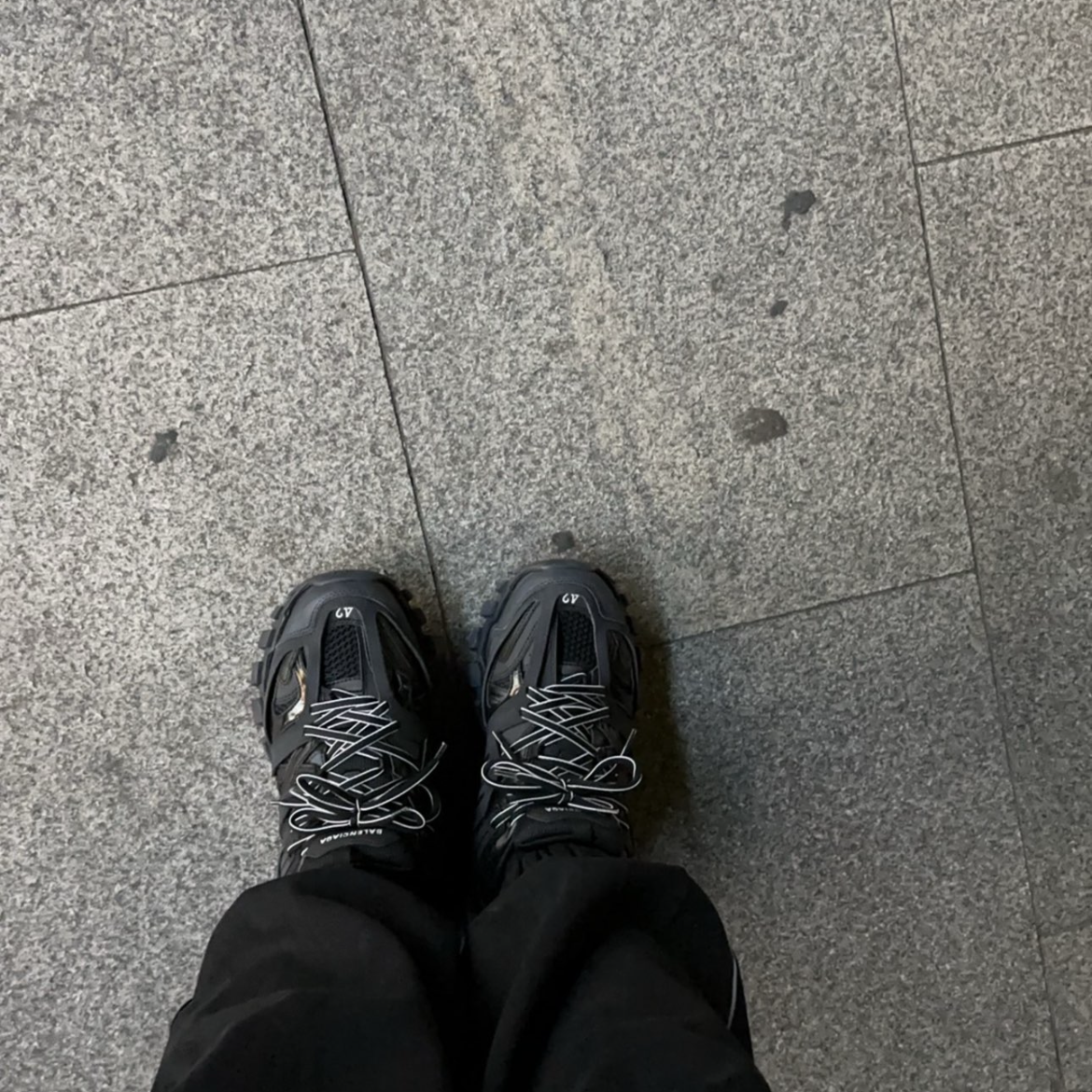 EM Sneakers Balenciaga Track Black(Without LED) review 0