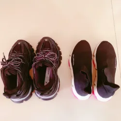 EM Sneakers Balenciaga Track LED Black review Wassemua Muel