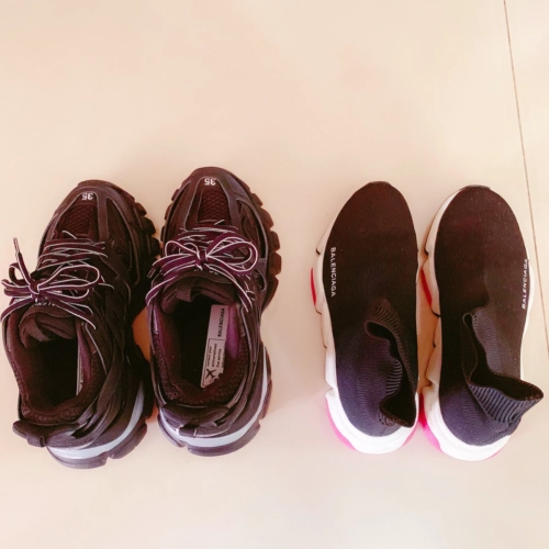 EM Sneakers Balenciaga Track LED Black reviewed by