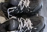 EM Sneakers Balenciaga Track LED Black and White review 0