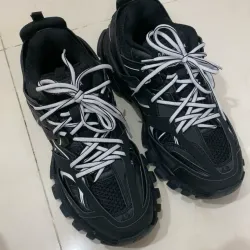 EM Sneakers Balenciaga Track LED Black and White review Haris Hodzik