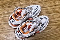 EM Sneakers Balenciaga Track LED White Orange review 0