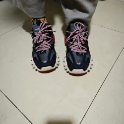 EM Sneakers Balenciaga Track Black Red(Without LED) review Brayden Rose