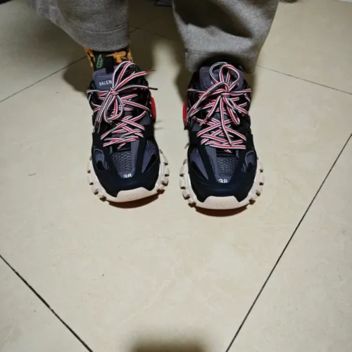 EM Sneakers Balenciaga Track Black Red(Without LED) review 