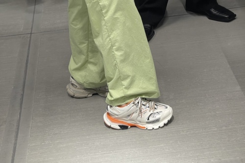 EM Sneakers Balenciaga Track Sneaker White Orange(Without LED) review 