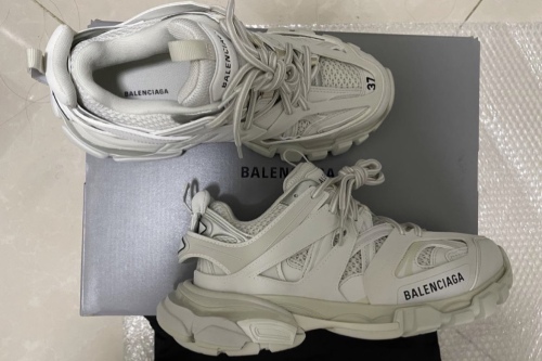 EM Sneakers Balenciaga Track White(Without LED) review 