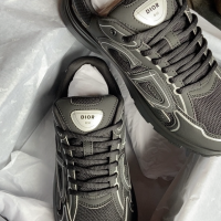 EM Sneakers Dior B30 Triple Black New Reflective review 0