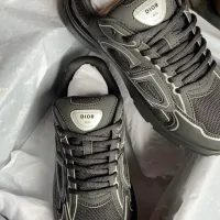 EM Sneakers Dior B30 Triple Black New Reflective review 0