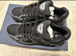 EM Sneakers Dior B30 Triple Black New Reflective review Jaylen Douglas